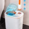 WYDNX Strong Toilet Brush with HolderDisposable Toilet Bowl Cleaner Brush with Holder and 20pcs RefillsWall-Mounted Toilet Scrub Brush Reusable (Color : Orange) view 4