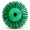 SPARTA 45005EC09 Plastic Multi-Purpose Valve Brush, Pipe Brush, Round Brush with Polyester Bristles, Color Coded for Commercial Cleaning, Kitchen, 3.9 X 5 X 3.9 Inches, Green, (Pack of 2) view 2