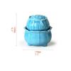 UYVI Tabletop Fountain Tabletop Fountain Ceramic Lotus Desktop Fountain Desktop Fountain Relax Desktop Fountain Gift Decoration 6.3 Inches Exquisite Decoration view 2