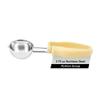 Restaurantware Ice Cream Scoop 1 Case 3 oz Stainless Steel Portioner Commercial Kitchen Tool Comfortable Grip Dishwasher-Safe Ambidextrous Handle view 1