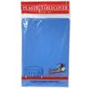 Party Dimension Tablecloth - 84" x 84" - Plastic Disposable Medium Blue Round Tablecover for Weddings, Banquets, Parties : 12 Count view 1