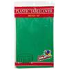 Party Dimension Tablecloth - 84" x 84" - Plastic Disposable Green Round Tablecover for Weddings, Banquets, Parties : 12 Count view 1