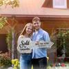 Realtor Key Photo Booth Props Real Estate Sign Marketing Sold Sign Custom Key Party Supplies Real Estate Agent Gifts Giant Car Key Prop, Key Cutout Signs, Large Car Key - Silver Sparkle Size M view 2