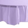 Party Dimension Tablecloth - 84" x 84" - Plastic Disposable Hydrangea Round Tablecover for Weddings, Banquets, Parties : 12 Count view 3