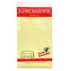 Party Dimension Tablecloth - 84" x 84" - Plastic Disposable Yellow Round Tablecover for Weddings, Banquets, Parties : 12 Count view 1