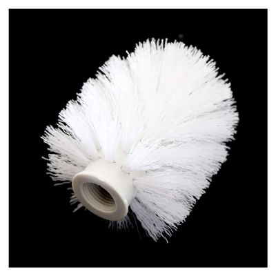Convenient White Toilet 75 * 90mm Brush Head Holder Replacement Bathroom WC Clean Spare Accessories Cleaning Brush Head for Toilet Cleaning House Use (Color : As pic)