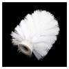 Convenient White Toilet 75 * 90mm Brush Head Holder Replacement Bathroom WC Clean Spare Accessories Cleaning Brush Head for Toilet Cleaning House Use (Color : As pic) view 1