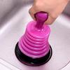 WYDNX Convenient Removal Tool Real Drain Cleaners Wholesale Household Powerful Sink Pipe Pipeline Dredge Suction Cup Toilet Plungers House Use view 3