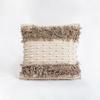 Bit of Meraki Aarohi Throw Pillow Cover for Couch, 18 X 18 Bohemian Throw Pillow for Contemporary Home Decor, Handmade Sustainable Chic Decor, Comes with Pillow Insert view 1