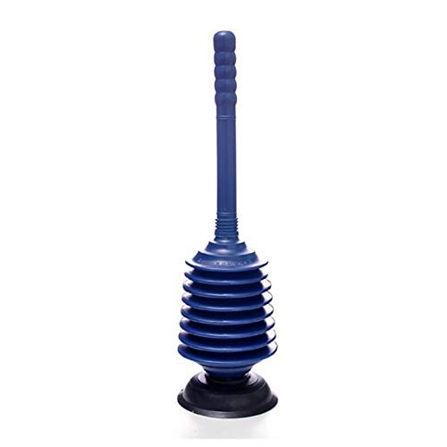 WYDNX Convenient Toilet Vacuum Sucker Toilet Plunger Pipeline Dredger Sewer Drain Cleaner Toilet Pump Cleaner Bathroom Supply House Use (Color : Blue)