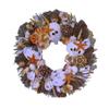 20" Seashell Wreath with Seafans, Sea Urchins and Stars in 5 Colors view 1