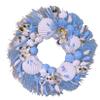 20" Seashell Wreath with Seafans, Sea Urchins and Stars in 5 Colors view 2