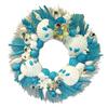 20" Seashell Wreath with Seafans, Sea Urchins and Stars in 5 Colors view 4