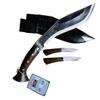 EGKH Genuine Military Full Tang Blade Rust Free Kukri Knife - 10 Blade Panawal Angkhola Village Farmer Kukri - Handmade Khukuri House in Nepal view 1