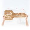 Realtor Key Photo Booth Props Real Estate Sign Marketing Sold Sign Custom Key Party Supplies Real Estate Agent Gifts Giant Car Key Prop, Key Cutout Signs, Large Car Key - Bright Wood Size M view 1