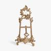 Assorted Collections Brass Easel Display Stands for Art Deco, Paintings, Pictures, Decorative Plates, Wedding Signs, Menu Stand, Home Decor Pictures Stand view 2
