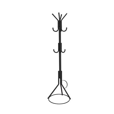 Coat Rack Freestanding Standing Coat Hanger Coat Tree Coat Tree Household Floor-standing Tripod Hanger Modern 12 Hook Iron Hanger Bedroom Vertical Hanger Entry Way Home Furniture Coat Rack for Office