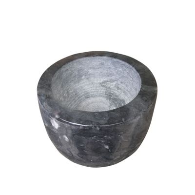 Yepmlrt Marble Shaving BowlHandcrafted Black Marble LaterShaving Soap & Cream Bowl for MenLather Mug with Interior Grooves Builds a Rich.