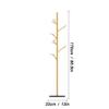 Coat Rack Freestanding Standing Coat Hanger Household Floor-standing Coat Tree Coat Tree Single-pole Vertical Coat Rack Living Room Corridor Marble Metal Coat Hanging Bag Rack Coat Rack for Office Coa view 2
