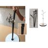 Coat Rack Freestanding Standing Coat Hanger Household Floor-standing Coat Tree Coat Tree Single-pole Vertical Coat Rack Living Room Corridor Marble Metal Coat Hanging Bag Rack Coat Rack for Office Coa view 4