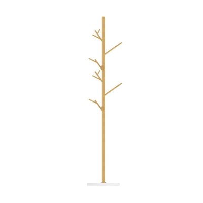 YANZHEXIN Coat Rack Freestanding Standing Coat Hanger Coat Rack Freestanding Single Pole Coat Tree Coat Marble Base Bedroom Living Room Corridor Hanger Hanging Bag Rack Coat Rack for Office Coat Tree
