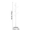 YANZHEXIN Coat Rack Freestanding Standing Coat Hanger Coat Rack Freestanding Single Pole Coat Tree Coat Marble Base Bedroom Living Room Corridor Hanger Hanging Bag Rack Coat Rack for Office Coat Tree view 2