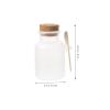 Healifty 2pcs Bath Salt Bottle Mask Powder Container Storage Holder Refillable Bottle Powder Storage Jar Mask Powder Bottle Cosmetics Separated Bottle Powder Holder Portable Bottle view 3