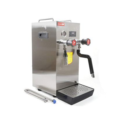 8L Commercial Steam Water Boiling Machine,Multi-Purpose Milk Frother, Coffee Milk Foam/Bubble Maker,Full-Automatic Steam Boiling Water Frothing Machine(110V 2500W)