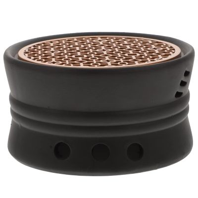 1pc Japanese Style Ceramic Teapot Warmer Tea Heating Tool for Home Retro Candle Heater Design for Tea Lovers for Housewarming Special Occasions Random Color