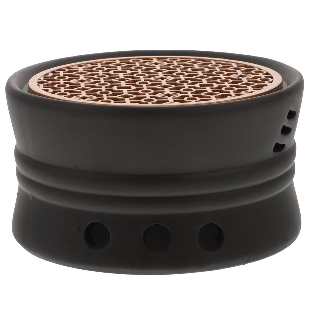 1pc Japanese Style Ceramic Teapot Warmer Tea Heating Tool for Home Retro Candle Heater Design for Tea Lovers for Housewarming Special Occasions Random Color