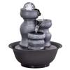 UYVI Tabletop Fountain Tabletop Fountain Resin Circulating Water Desktop Fountain Feng Shui Water Fountain Creative Decoration 9.45 Inches Exquisite Decoration view 1
