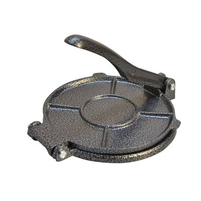 8" Cast Iron Tortilla Press Corn or Flour Tortilla Maker, Pataconera, Roti Dough
