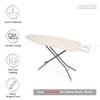 Encasa XO Ironing Board Cover and Pad 54"x18" - 4mm Felt X-Large Iron Board Cover with Padding - Heat Resistant, Stain-Safe Dye, Non Slip Elastic Bungee Cord Tightening Iron Table Cover Natural view 2