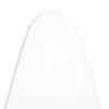 Encasa XO Ironing Board Cover and Pad 54"x18" - 4mm Felt X-Large Iron Board Cover with Padding - Heat Resistant, Stain-Safe Dye, Non Slip Elastic Bungee Cord Tightening Iron Table Cover White view 1