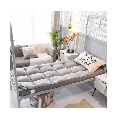 10cm Futon Mattress Thicken Floor Mattress Japanese Sleeping Mat Twin Mattress Topper Down Alternative Bed Topper Pillowtop Mattress Pad for College Dorm(150x200cm)