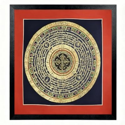 Tibetan hand-painted thangka wall painting