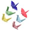 Ceramic Paper Crane Chopsticks Rests 6 Piece for Table Setting view 1