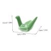 Ceramic Paper Crane Chopsticks Rests 6 Piece for Table Setting view 2