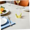 Ceramic Paper Crane Chopsticks Rests 6 Piece for Table Setting view 4