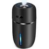 USB Car Humidifier, 200ml Mini Portable Humidifiers with 7 Colors LED Night Light, Quiet Operation, Adjustable Mist Modes for Bedroom Home Baby Office Car(Black) view 1
