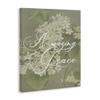 Stupell Industries Amazing Grace Phrase Vintage White Flower Blossoms, Design by Daphne Polselli view 2