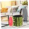 Zerodeko Fruitella Footrest Foot Stool Small Stool Foldable Outdoor Ottomans for Patio Foot Rest Stool Round Pouf Outdoor Stool Storage Footstool view 2