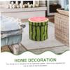 Zerodeko Fruitella Footrest Foot Stool Small Stool Foldable Outdoor Ottomans for Patio Foot Rest Stool Round Pouf Outdoor Stool Storage Footstool view 4