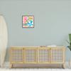 Stupell Industries Tropical Summer Beach Lounge Towel Umbrella Floats, Design by Alonzo Saunders view 2
