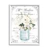 Stupell Industries Vintage Parisian Floral Bouquet White Farmhouse Flowers, Design by Lettered and Lined view 1