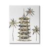 Stupell Industries Sun Pagoda Building Tropical Palms Glam Architecture, Design by Ziwei Li view 1