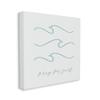 Stupell Industries Pray for Surf Nautical Beach Phrase Tranquil Waves, Design by Daphne Polselli view 3
