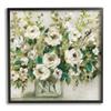 Stupell Industries Abstract White Rose Blossom Bouquet Floral Vase, Design by Carol Robinson view 1