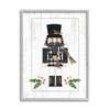 Stupell Industries Christmas Holly Nutcracker Winter Plaid Coat, Design by Jennifer Pugh view 1