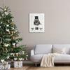 Stupell Industries Christmas Holly Nutcracker Winter Plaid Coat, Design by Jennifer Pugh view 2